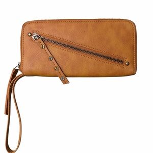 Free People Full Zip Wristlet Wallet